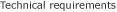 Technical requirements